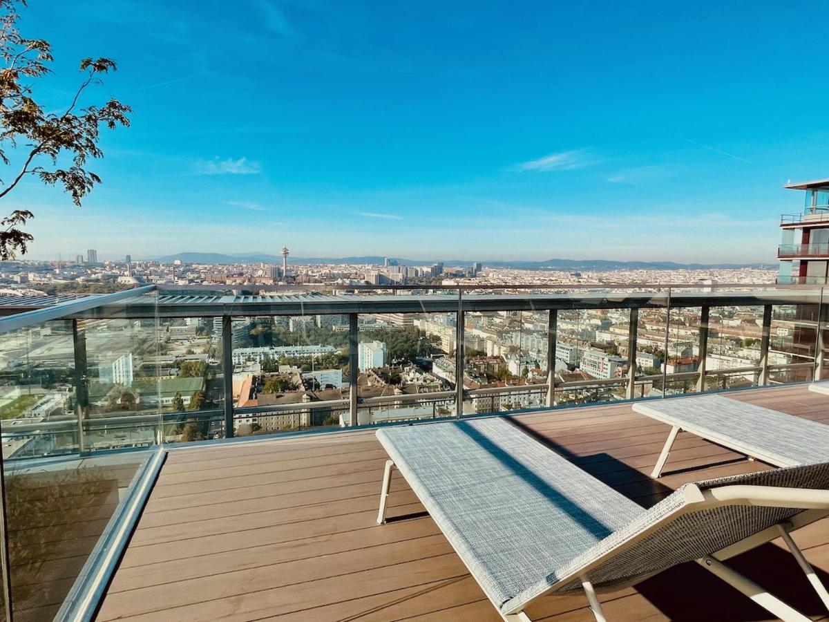 Triiiple Level 20 - Sonnenwohnen Mit Parkplatz Und Fantastischem Ausblick Apartment Wien